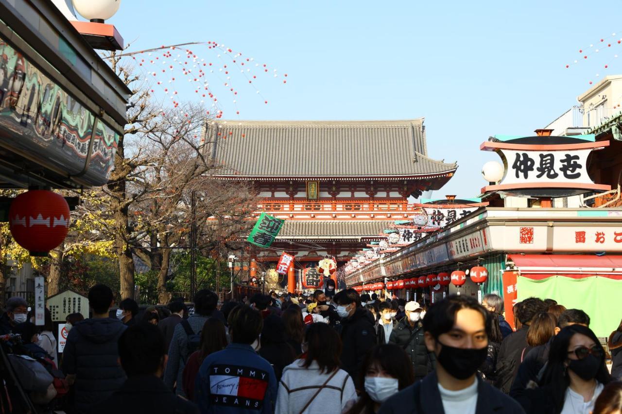 Ryokan Kamogawa Asakusa Tokyo Dış mekan fotoğraf